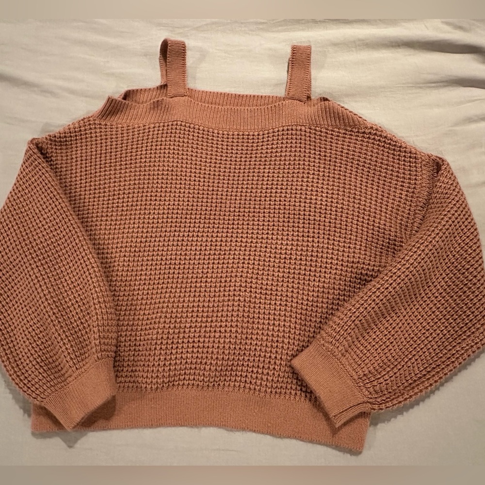 Pink Lily | Dusty Pink Knit Sweater